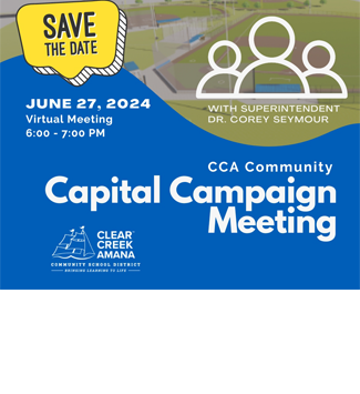  Graphic for capital campaign meeting on June 27 at 6pm